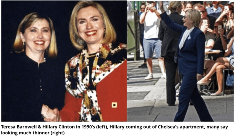 Teresa and Hillary