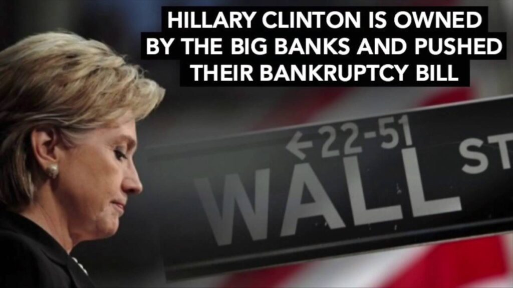 The Clintons Are Owned by the Big Banks