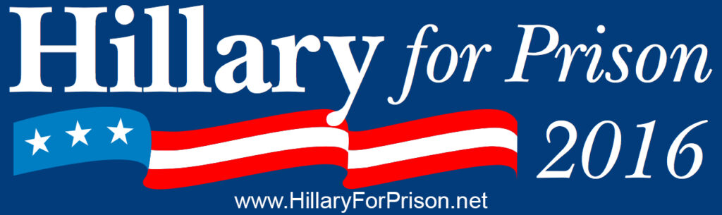 Hillary For Prison – Get Your Free Shirt