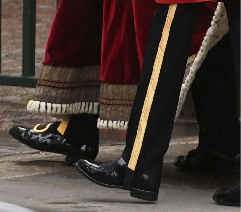 King Charles's Coronation Shoes, Explained - StoneZone