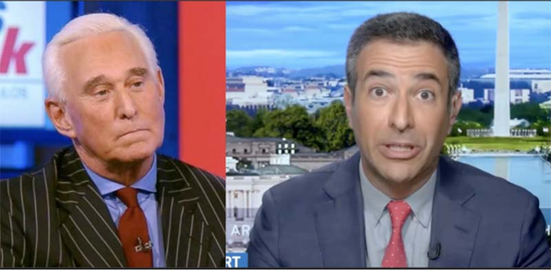 Ari Melber Can’t Stop Lying About Roger Stone