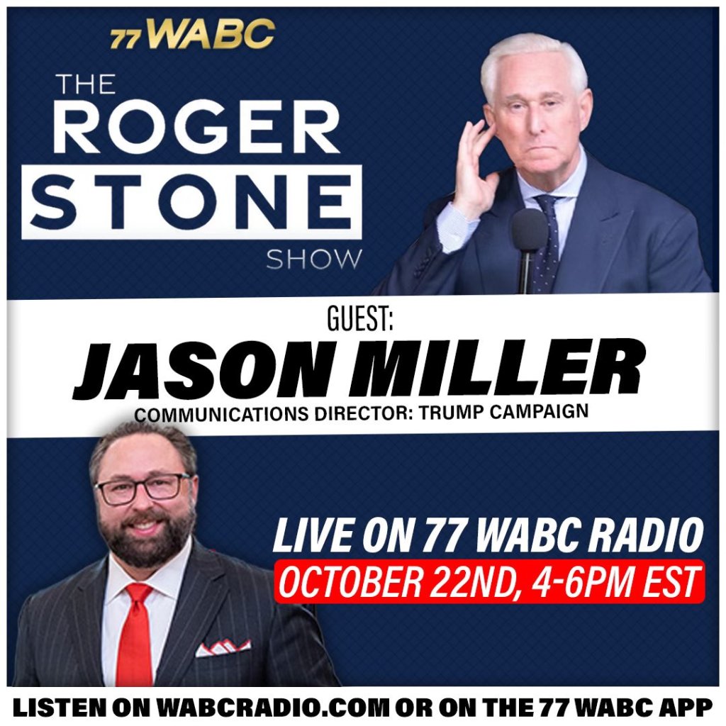 Jason Miller, Communications Director for President Trump, joins The StoneZone Show. Jason Miller, Communications Director for President Trump, joins The StoneZone Show.