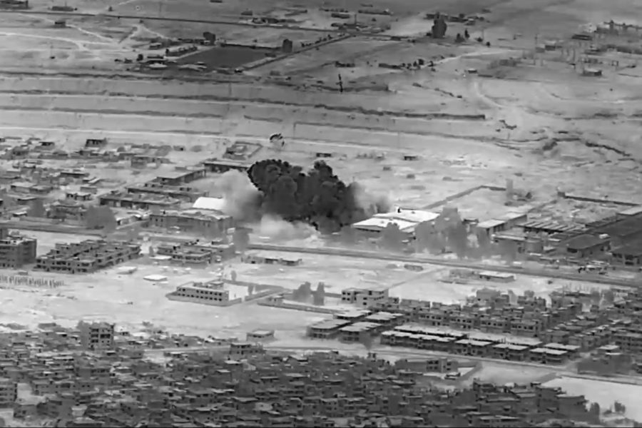 Pentagon Declassifies Video of Syria Airstrike As Attacks on US Continue Pentagon Declassifies Video of Syria Airstrike As Attacks on US Continue