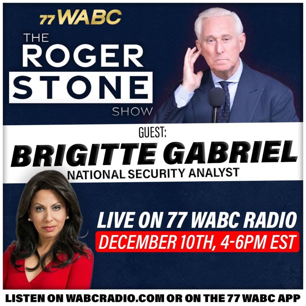 Brigitte Gabriel’s Crusade Against Radicalism: A Revealing Talk with Roger Stone Brigitte Gabriel’s Crusade Against Radicalism: A Revealing Talk with Roger Stone
