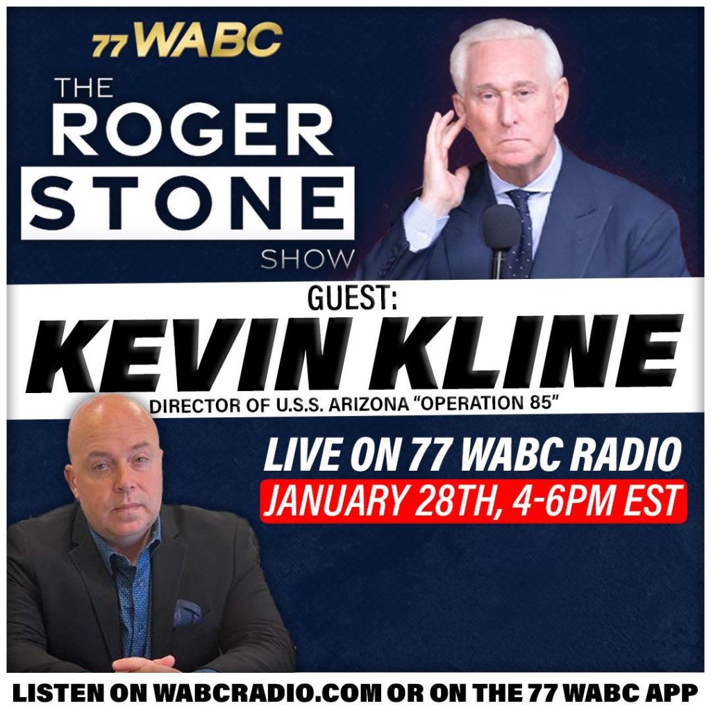 In Conversation with Kevin Kline: A Deep Dive into Political Strategies on The Roger Stone Show In Conversation with Kevin Kline: A Deep Dive into Political Strategies on The Roger Stone Show