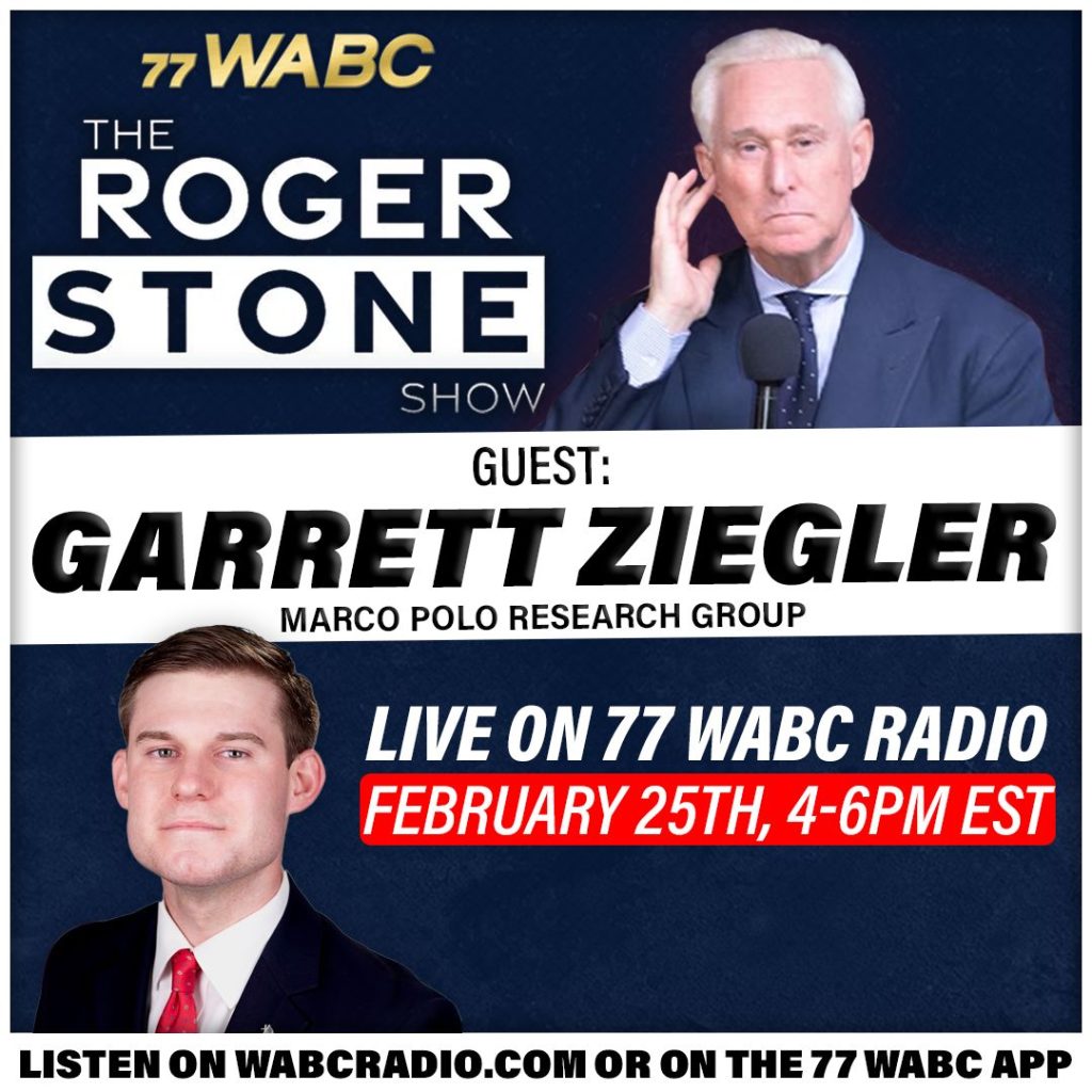 Garrett Ziegler on The Roger Stone Show: Unveiling the Depths of Political Research