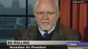 Huck Pulls Plug On Rollins Ads. Morris Hand Seen