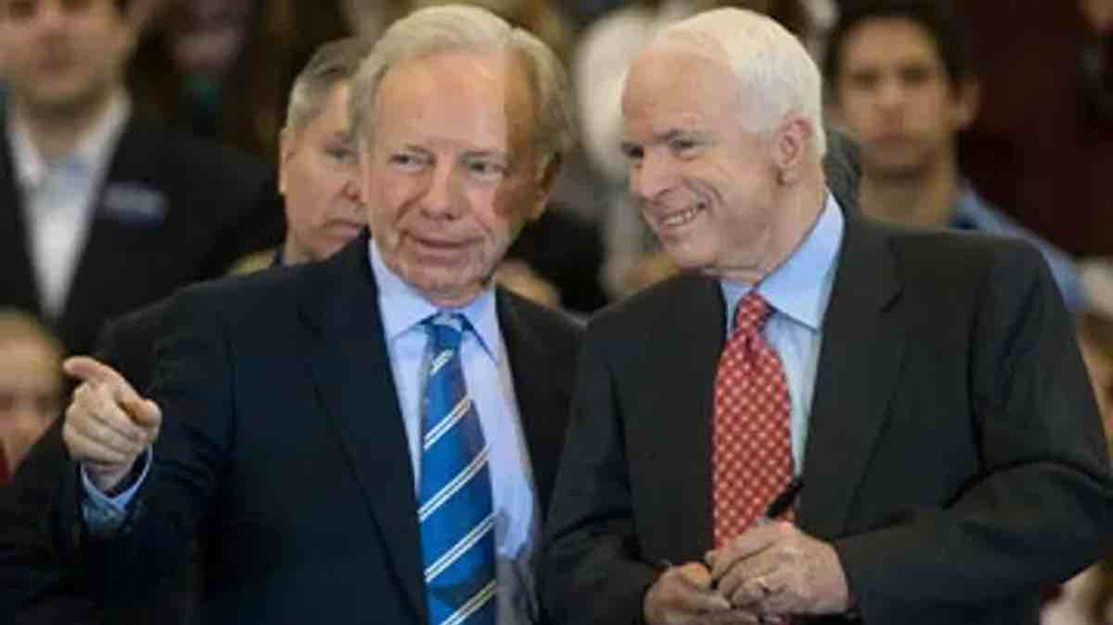 Lieberman Stumps for McCain