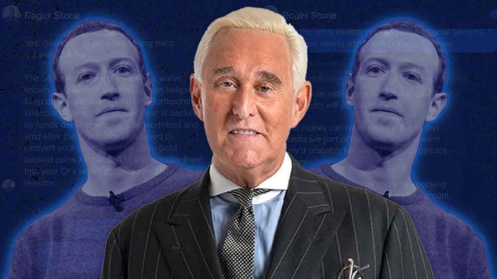 WHY IS FACEBOOK LETTING ROGER STONE IMPERSONATORS SCAM MY SUPPORTERS WHILE KEEPING ME BANNED FOR LIFE?