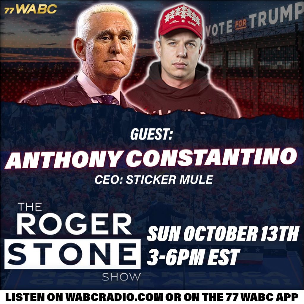 Sticker Mule CEO Anthony Constantino on Free Speech Battles – 77 WABC Radio Sticker Mule CEO Anthony Constantino on Free Speech Battles – 77 WABC Radio