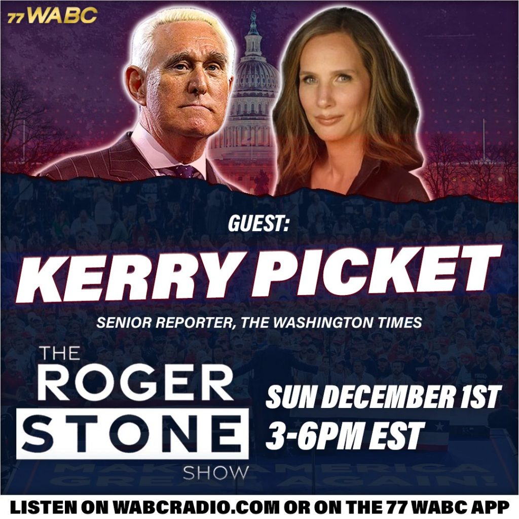 Kash Patel the right man to clean up corruption? Kerry Picket of The Washington Times joins the Roger Stone show on 77 WABC Radio