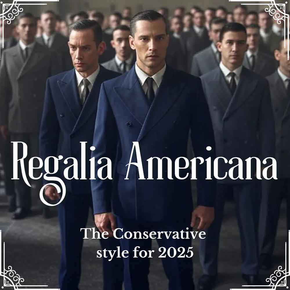 Regalia Americana: What will traditional men wear in 2025?