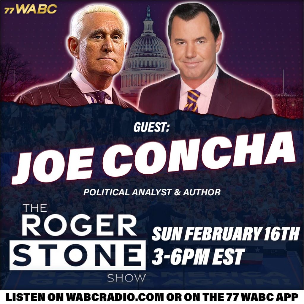 How is Trump doing? Fox News contributor and author Joe Concha joins the Roger Stone Show on 77 WABC.