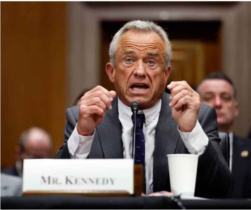 RFK JR. WILL PURSUE NEW FRONTIERS TO FIGHT DISEASE