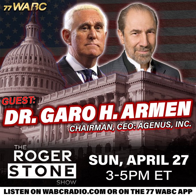 Roger Stone and Dr. Garo Armen discuss Big Pharma cancer cures