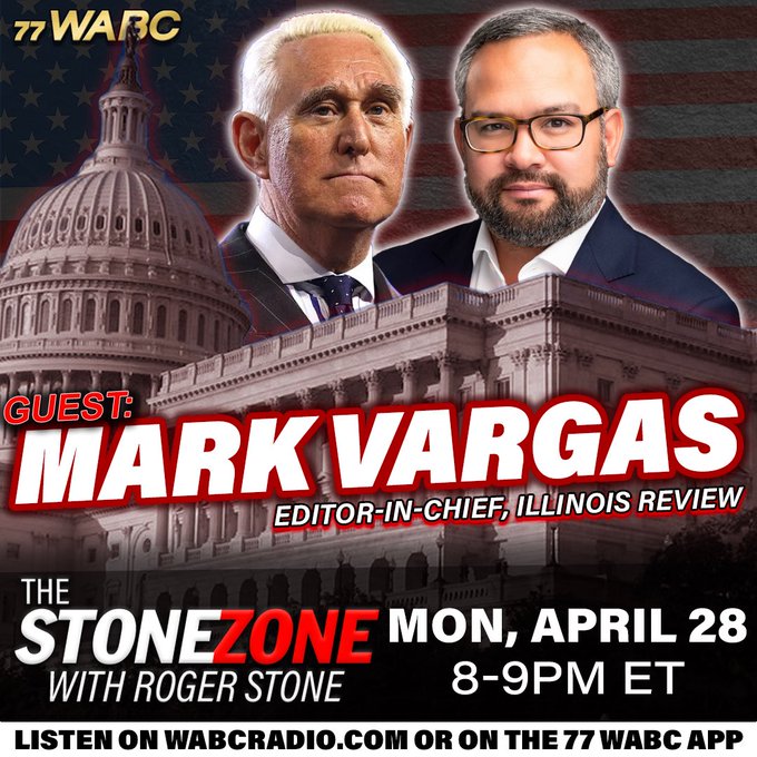 Mark Vargas and Roger Stone discuss JB Pritzker insurrection claims