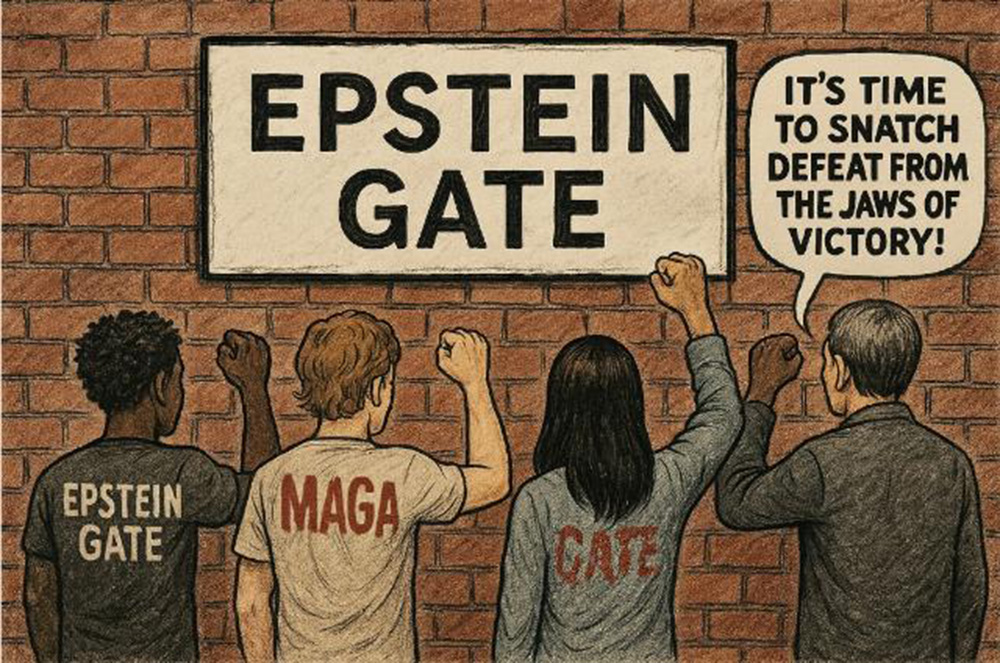 WE NEED CLEAR HEADS, AND A PLAN, ABOUT EPSTEIN-GATE