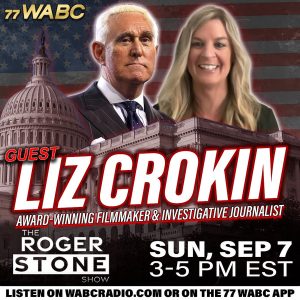 Roger Stone discussing Democratic handling of Epstein files and potential humiliation.