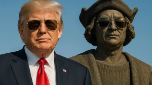 President Trump signing proclamation for Columbus Day with emphasis on heritage and symbolism