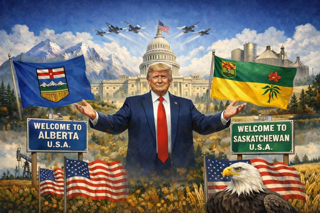 President Trump Can Free Alberta and Saskatchewan with U.S. Statehood