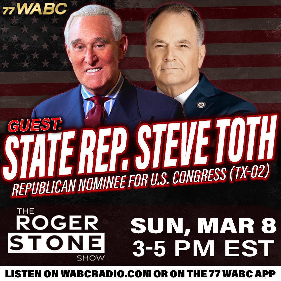 Steve Toth discusses defeating Dan Crenshaw in the Texas GOP primary on The StoneZONE
