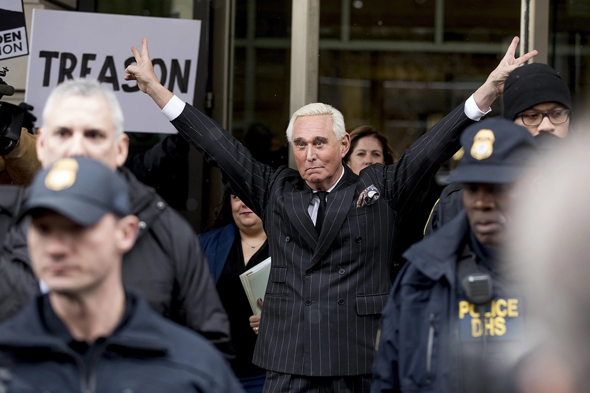 Roger Stone is back