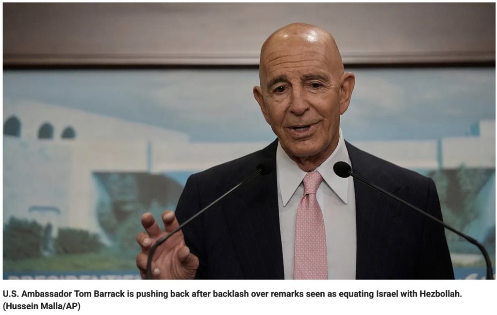 Trump envoy to Turkey doubles down after backlash, pushes peace through strength’ policy