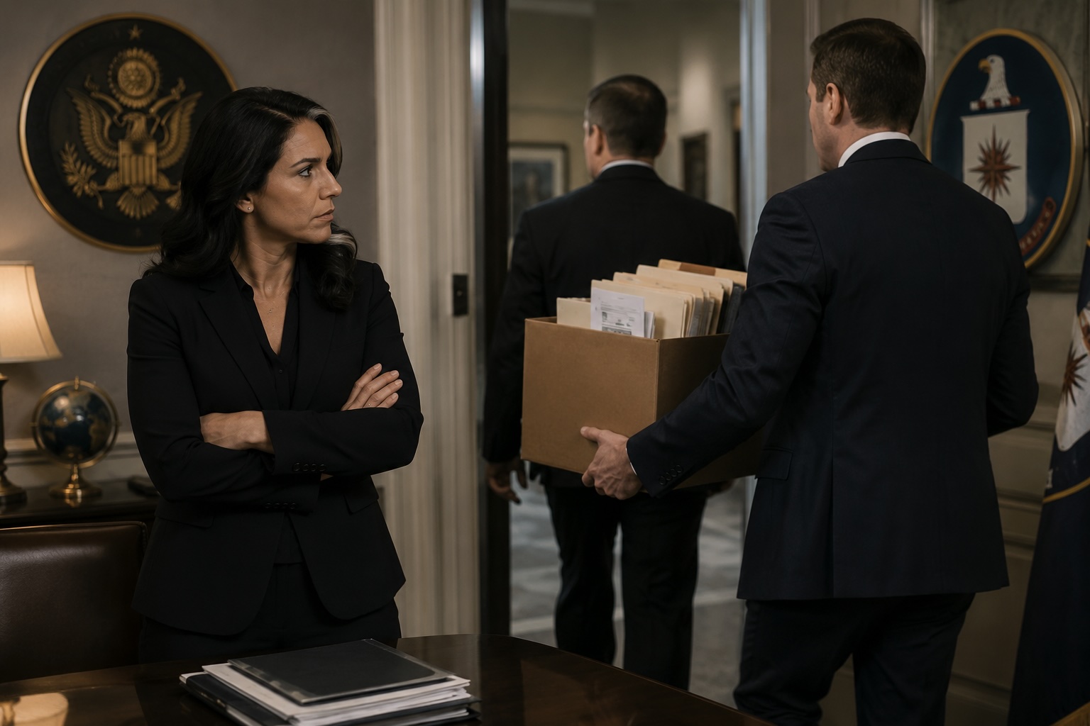 CIA Takes Documents from DNI Gabbard’s Office