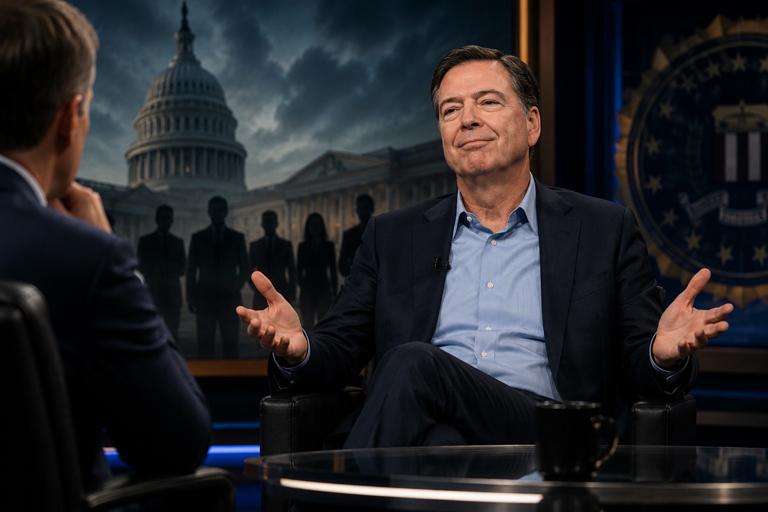 The decadent arrogance of Washington’s permanent ruling class is perhaps nowhere more visible than in the spectacle of former Federal Bureau of Investigation (FBI) Director James Comey sitting comfortably in a television studio while under federal indictment, casually admitting on national television that he remains in regular contact with active FBI personnel.