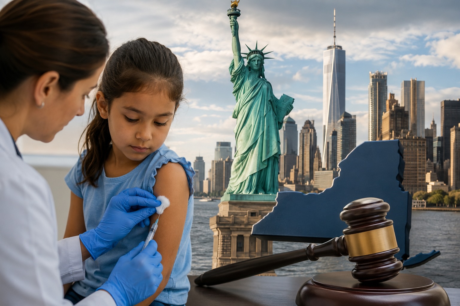 New York Signs Mandatory Vaccines for Children into Law