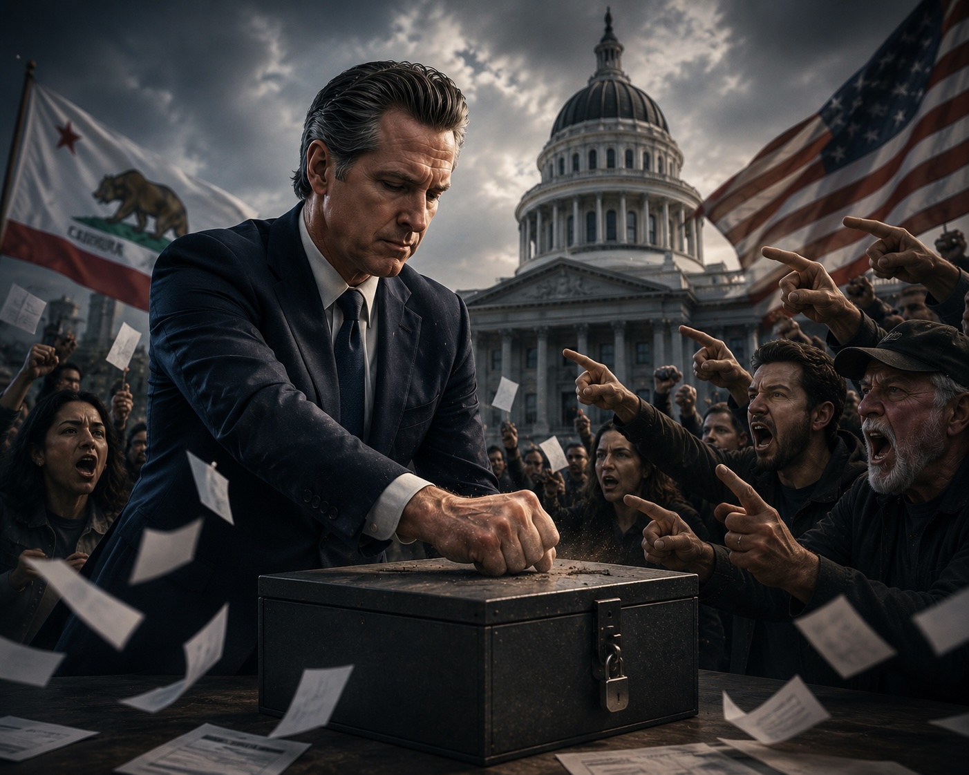 Newsom Strikes Back Against Election Integrity