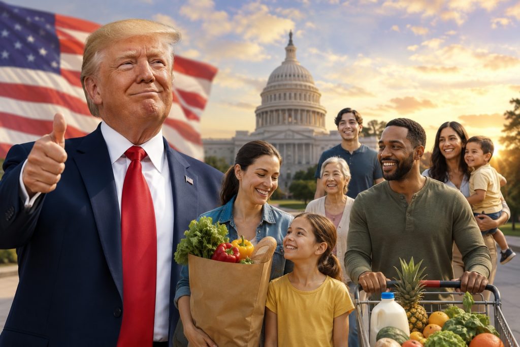 Trump’s Big Beautiful Bill Lifts Nearly 5 Million Americans Off Food Stamps in Second Term Trump’s Big Beautiful Bill Lifts Nearly 5 Million Americans Off Food Stamps in Second Term