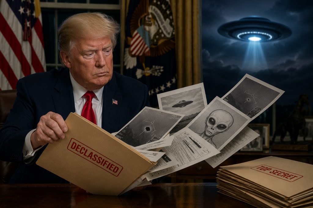 President Trump Releases More UFO Files President Trump Releases More UFO Files