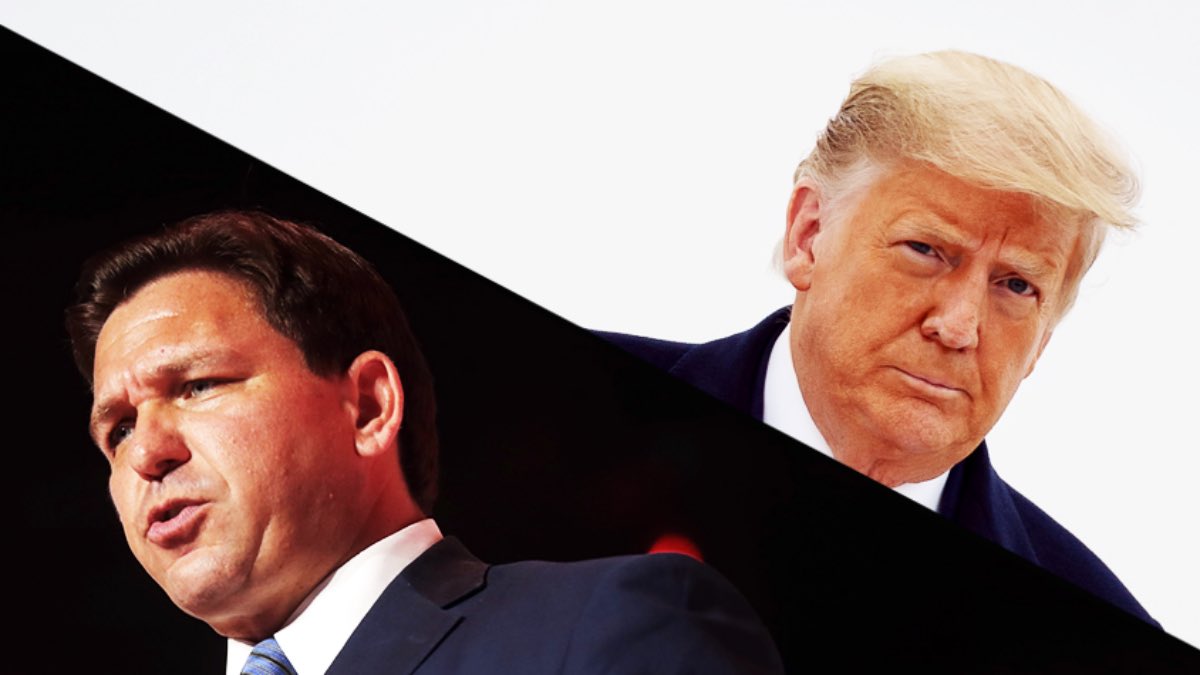 Trump and DeSantis reunion debate and media narrative about Republican political unity