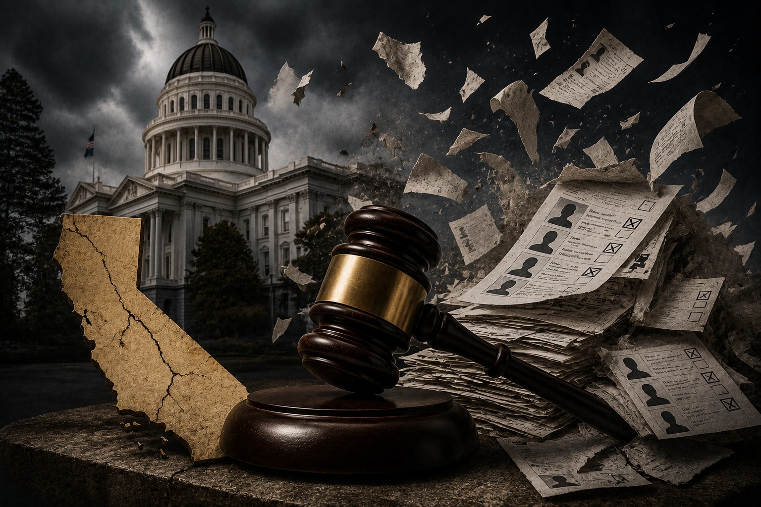 California Sued Over Failing to Maintain Voter Rolls