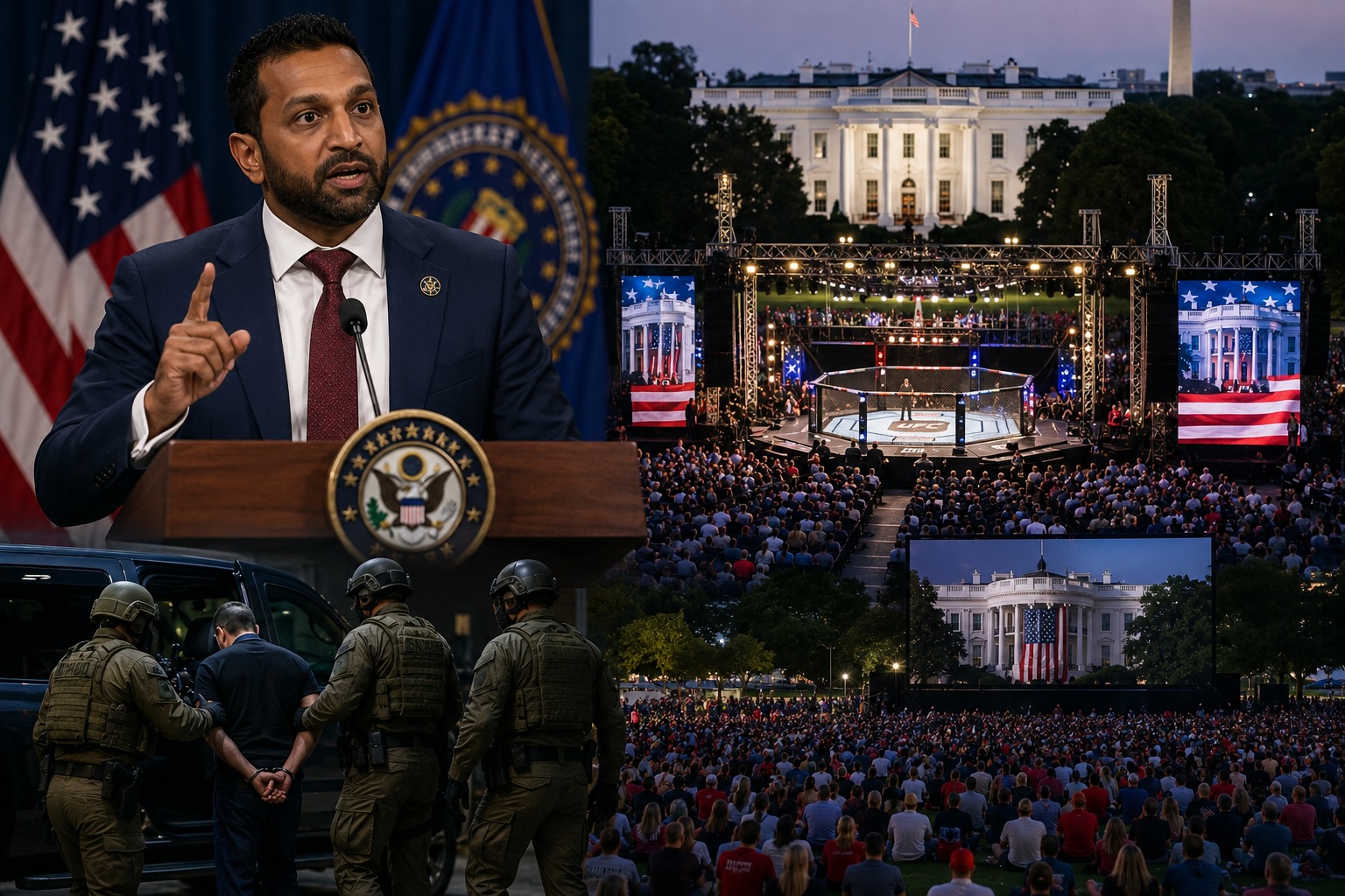 FBI Foils Drone-Sniper Terror Plot Hours Before Trump’s UFC Freedom 250 at White House