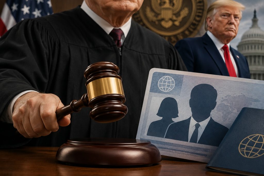 Federal Judge Blocks Trump H-1B Visa Plan