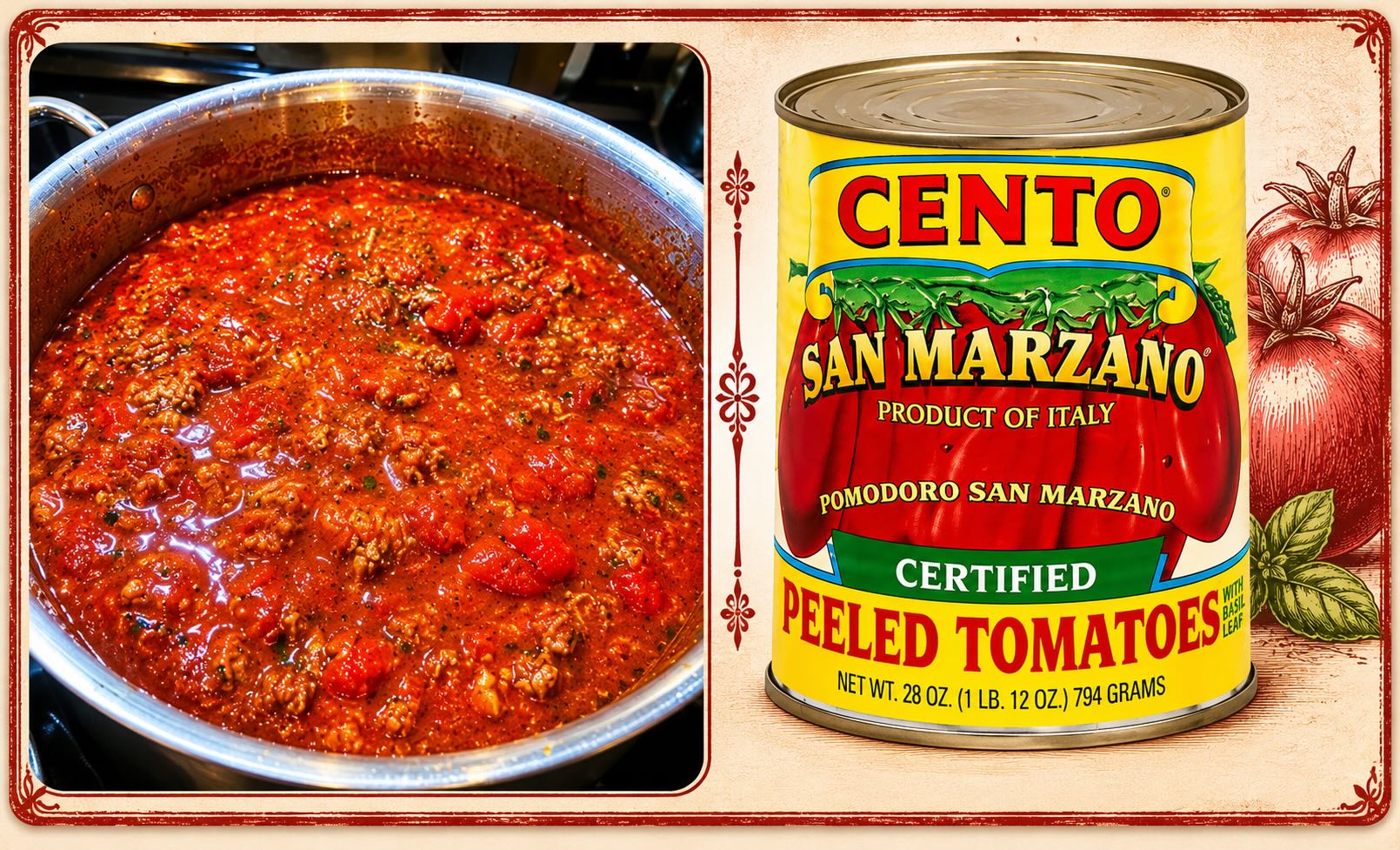 My Mother’s Sunday Gravy and the Only Acceptable Tomato