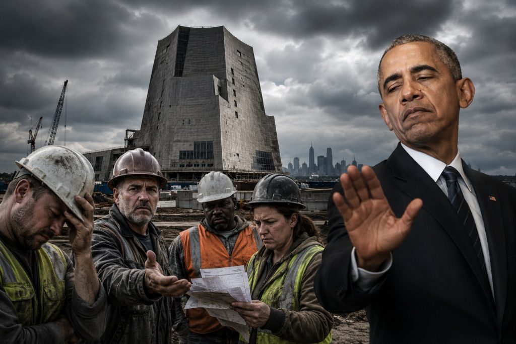Obama Stiffs Contractors for Presidential Center