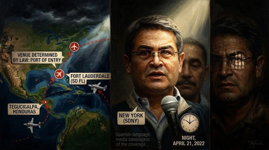 Part 7: The Framing of Honduran President Juan Orlando Hernandez: The Venue Lie