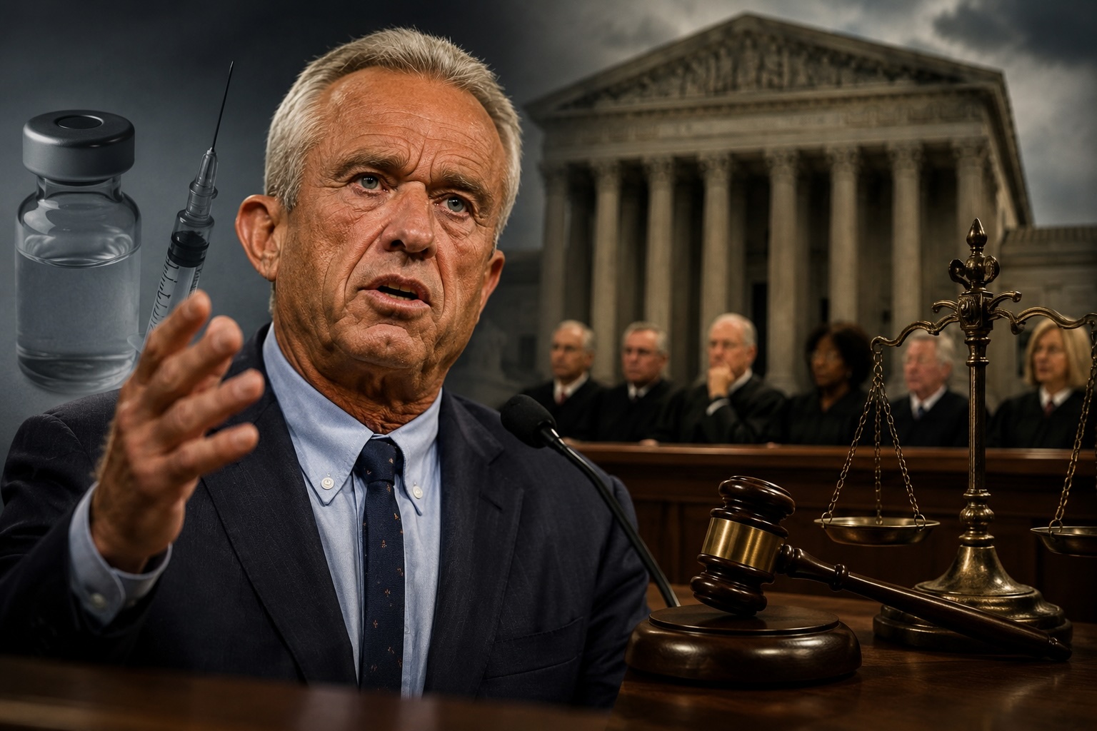 RFK Jr. Calls for Courts to Rule on Vaccines