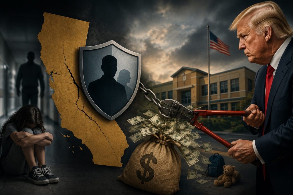California Faces  Million Funding Hit as Trump Targets Schools Shielding Abusive Teachers