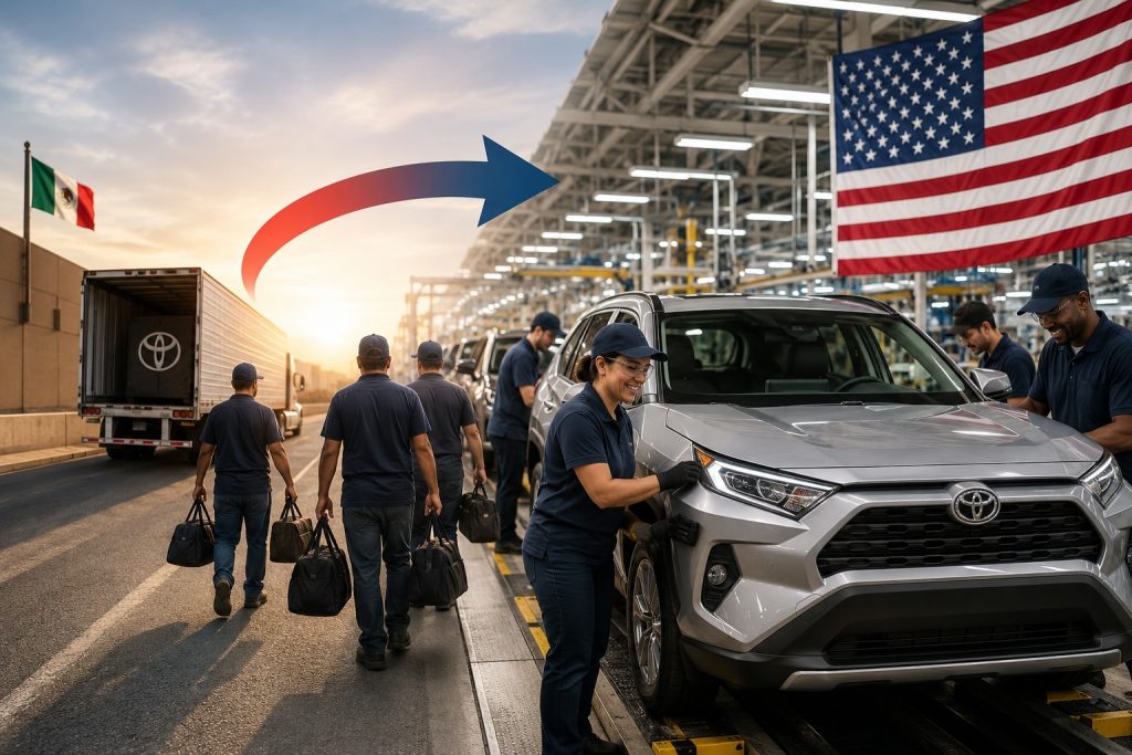 Tariffs Work: Toyota Brings Jobs Back From Mexico