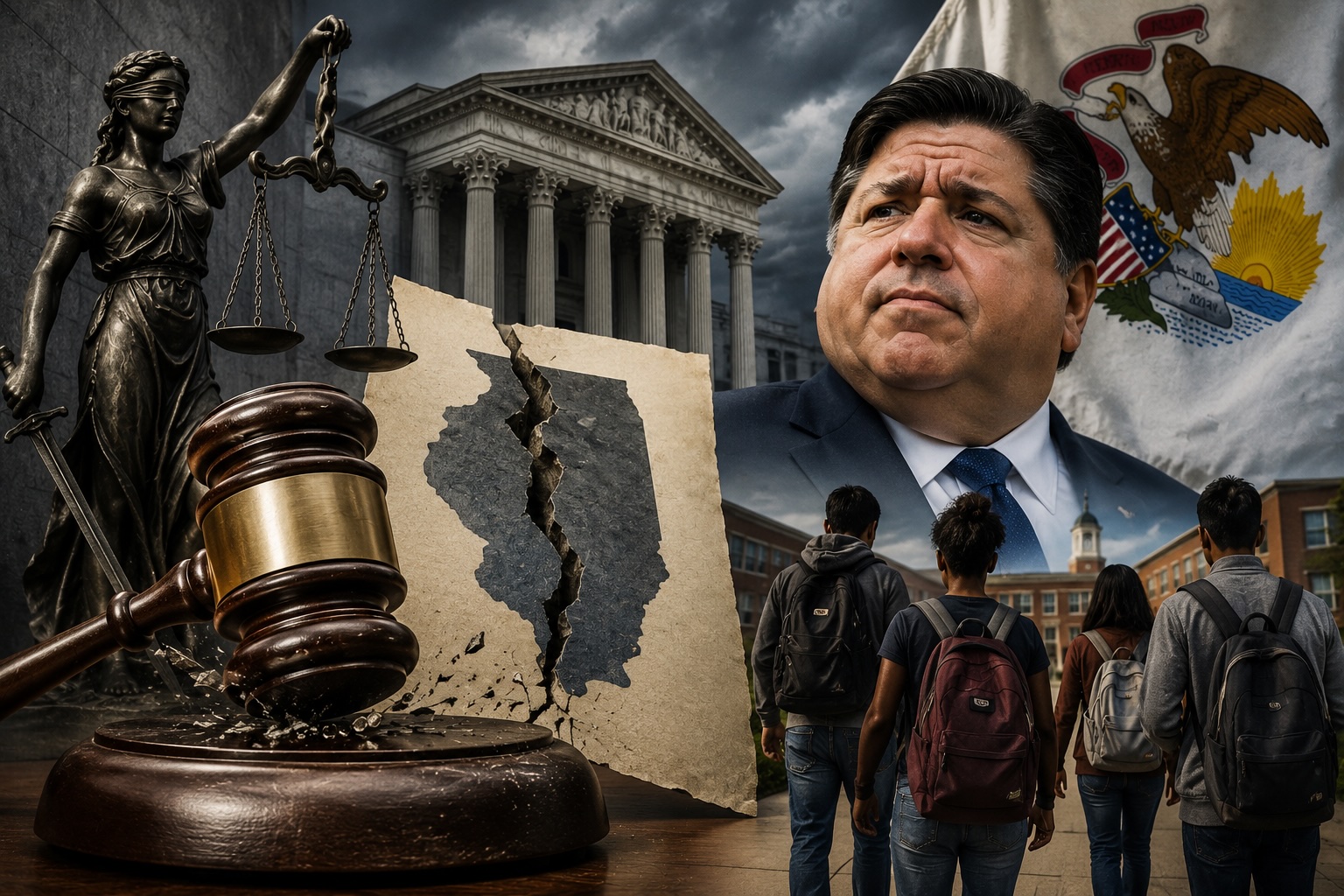 Federal Court Strikes Down Pritzker’s In-State Tuition Policy for Illegal Aliens