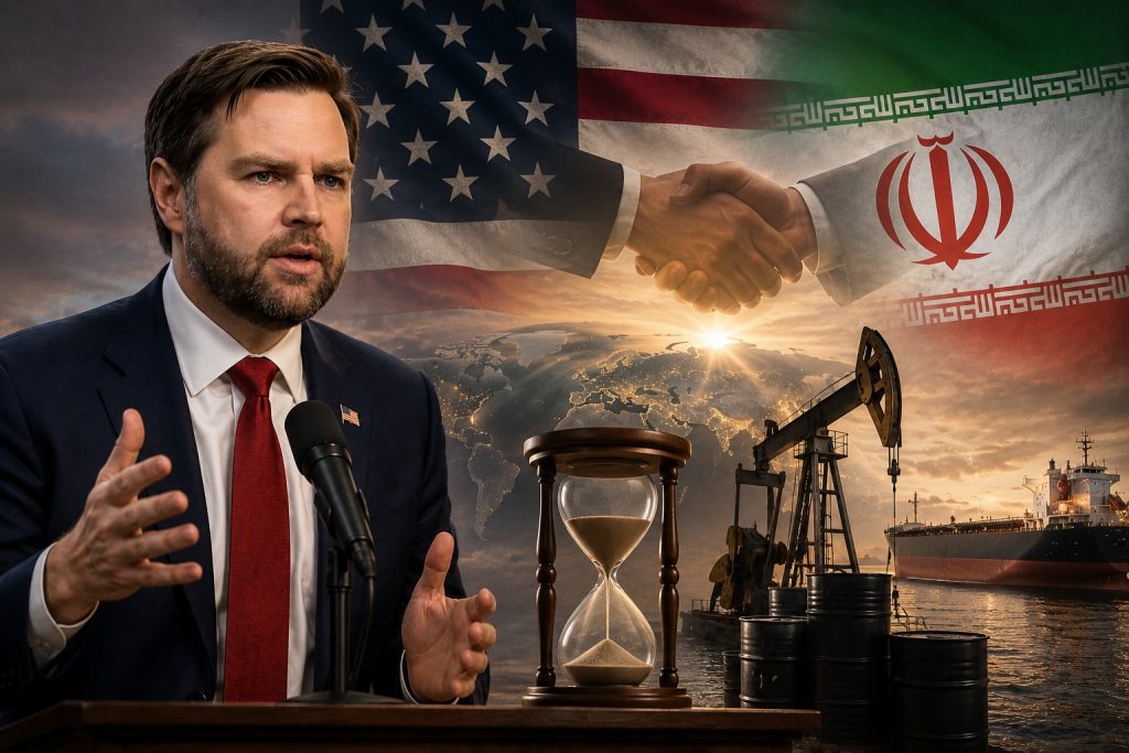JD Vance Explains How Iran Deal Will Replenish Global Oil Supply