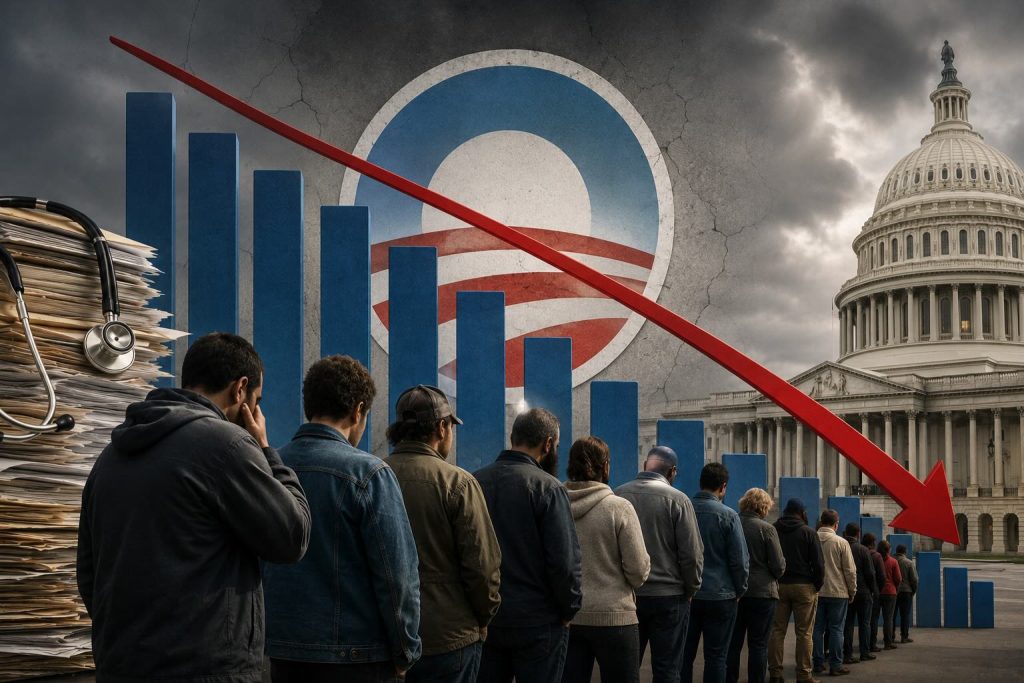Obamacare Enrollment Goes Way Down Obamacare Enrollment Goes Way Down