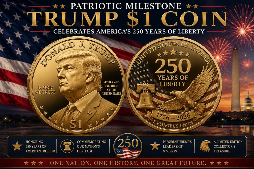 Patriotic Milestone: Trump Coin Celebrates America’s 250 Years of Liberty Patriotic Milestone: Trump Coin Celebrates America’s 250 Years of Liberty