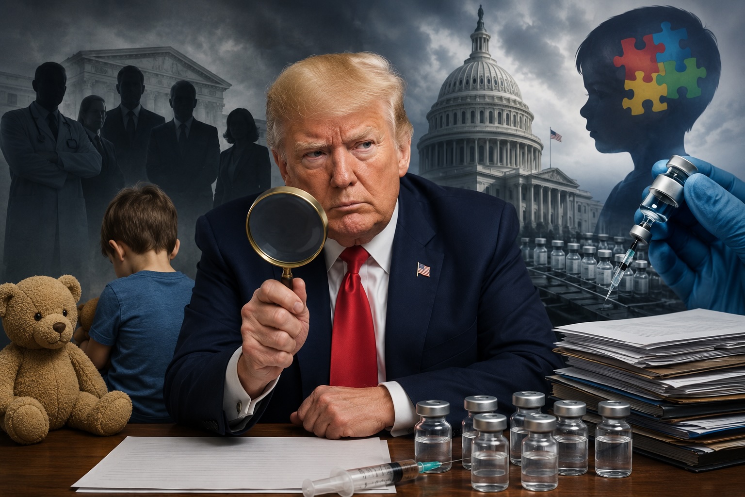 President Trump Demands Answers on Child Vaccines and Autism