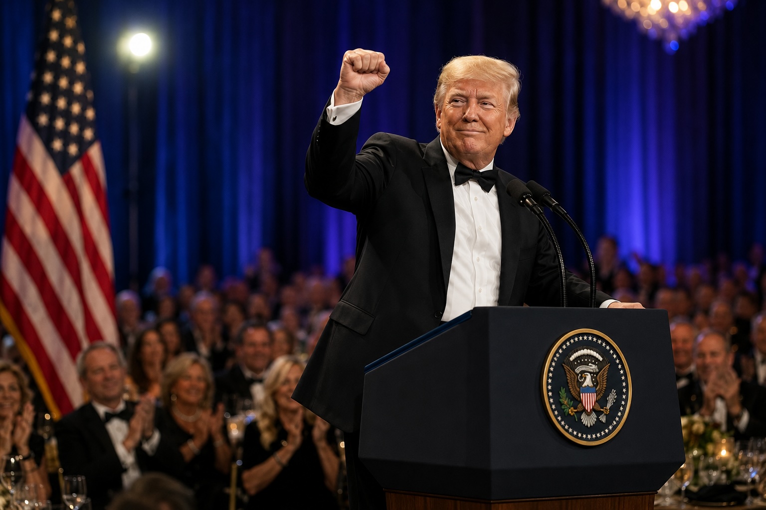 President Trump’s Triumphant Return to the White House Correspondents Dinner