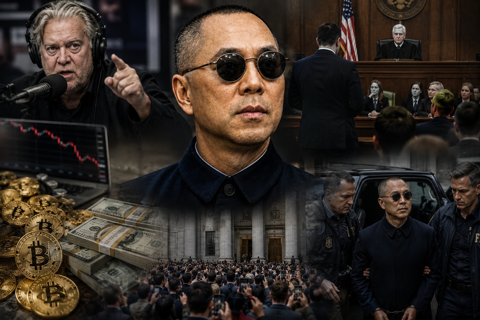 Rise and Fall of Miles Guo: Bannon’s Former Chum Gets 30 Years in $1 Billion Fraud
